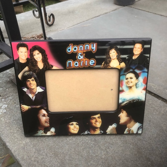 Vintage Donny & Marie Picture Frame - Picture 7 of 7
